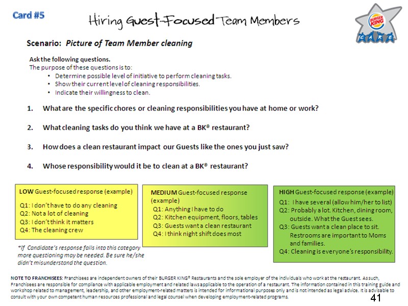 CARE Interviewing for Team Member who CARE     41